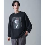 ブラック | シートプリントプルオーバー | WEGO【MEN】