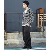 ベロアモールパターンカーディガン | WEGO【MEN】 | 詳細画像4