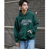 ダークグリーン | ワッペンロゴパーカー | WEGO【MEN】