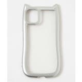 猫耳フレームiphoneケース(シルバー) | WEGO【WOMEN】 | 詳細画像3 