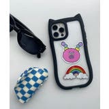 柄2 | 猫耳フレームiphoneケース(ブラック) | WEGO【WOMEN】
