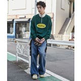 サークルロゴハーフジッププルオーバー | WEGO【MEN】 | 詳細画像8