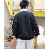 サークルロゴハーフジッププルオーバー | WEGO【MEN】 | 詳細画像16