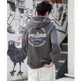 柄3 | ピグメントグラフィックプルパーカー | WEGO【MEN】
