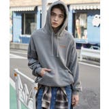 柄4 | ピグメントグラフィックプルパーカー | WEGO【MEN】