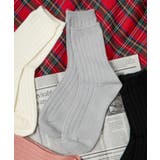ぽかぽか裏起毛リブソックス | WEGO【WOMEN】 | 詳細画像1