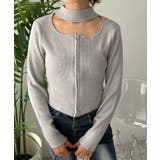 チョーカーダブルジップニット | WEGO【WOMEN】 | 詳細画像8 