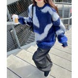 マーブルシャギーニットプルオーバー | WEGO【WOMEN】 | 詳細画像10 
