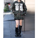ナンバリング裏起毛BIGジップパーカー | WEGO【WOMEN】 | 詳細画像4