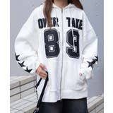 ナンバリング裏起毛BIGジップパーカー | WEGO【WOMEN】 | 詳細画像5