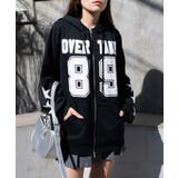 ナンバリング裏起毛BIGジップパーカー | WEGO【WOMEN】 | 詳細画像9