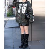 ナンバリング裏起毛BIGジップパーカー | WEGO【WOMEN】 | 詳細画像16