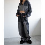 スターニットカーブヘムZIPパーカー | WEGO【WOMEN】 | 詳細画像2 