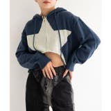 スターニットカーブヘムZIPパーカー | WEGO【WOMEN】 | 詳細画像8 