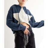 スターニットカーブヘムZIPパーカー | WEGO【WOMEN】 | 詳細画像9 