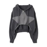 スターニットカーブヘムZIPパーカー | WEGO【WOMEN】 | 詳細画像12 