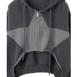 スターニットカーブヘムZIPパーカー | WEGO【WOMEN】 | 詳細画像16 