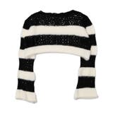 マテリアルスイッチボーダーニット | WEGO【WOMEN】 | 詳細画像12 