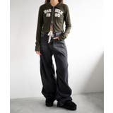 WジップナンバリングロゴロンT | WEGO【WOMEN】 | 詳細画像2