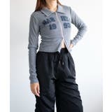 WジップナンバリングロゴロンT | WEGO【WOMEN】 | 詳細画像7