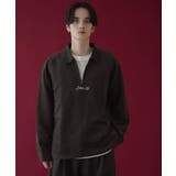 113 | フェイクスウェードハーフZIPシャツ(LS) | WEGO【MEN】