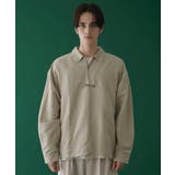 フェイクスウェードハーフZIPシャツ(LS) | WEGO【MEN】 | 詳細画像12 