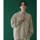 フェイクスウェードハーフZIPシャツ(LS) | WEGO【MEN】 | 詳細画像15 