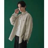 フェイクスウェードワンポイントBIGシャツ(LS) | WEGO【MEN】 | 詳細画像14 