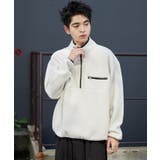 フリース ハーフZIPプルオーバー | WEGO【MEN】 | 詳細画像16
