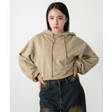ピグメントショートグラフィックプルパーカー | WEGO【WOMEN】 | 詳細画像14 