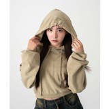 ピグメントショートグラフィックプルパーカー | WEGO【WOMEN】 | 詳細画像17 