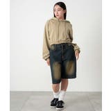 ピグメントショートグラフィックプルパーカー | WEGO【WOMEN】 | 詳細画像19 