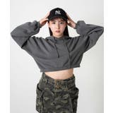 ピグメントショートグラフィックプルパーカー | WEGO【WOMEN】 | 詳細画像20 