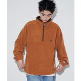 キャメル | DISCUSフリースハーフジップPO | WEGO【MEN】