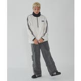 フリース ワンポイントハーフZIPプルオーバー | WEGO【MEN】 | 詳細画像3