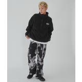 フリース ワンポイントハーフZIPプルオーバー | WEGO【MEN】 | 詳細画像4