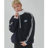 フリース ワンポイントハーフZIPプルオーバー | WEGO【MEN】 | 詳細画像7