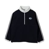 フリース ワンポイントハーフZIPプルオーバー | WEGO【MEN】 | 詳細画像18