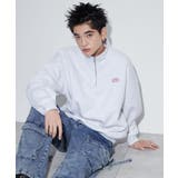 114 | ワンポイントハーフジッププルオーバー | WEGO【MEN】