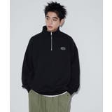 ワンポイントハーフジッププルオーバー | WEGO【MEN】 | 詳細画像9