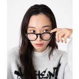 ブラック | セルフレームクラウンパントアイウェア | WEGO【MEN】
