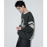 ジャガードスリーブラインプルオーバー | WEGO【MEN】 | 詳細画像6