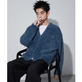 ブルー | フェザーカーディガン | WEGO【MEN】
