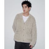 オフホワイト | フェザーカーディガン | WEGO【MEN】