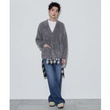 フェザーカーディガン | WEGO【MEN】 | 詳細画像3