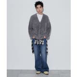 フェザーカーディガン | WEGO【MEN】 | 詳細画像13