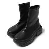 厚底スニーカーソールショートブーツ | WEGO【MEN】 | 詳細画像5 