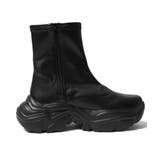 厚底スニーカーソールショートブーツ | WEGO【MEN】 | 詳細画像8 