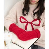 レッド | ケーブルミトングローブ | WEGO【WOMEN】