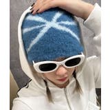 ブルー | シャギーリボンニットワッチ | WEGO【MEN】